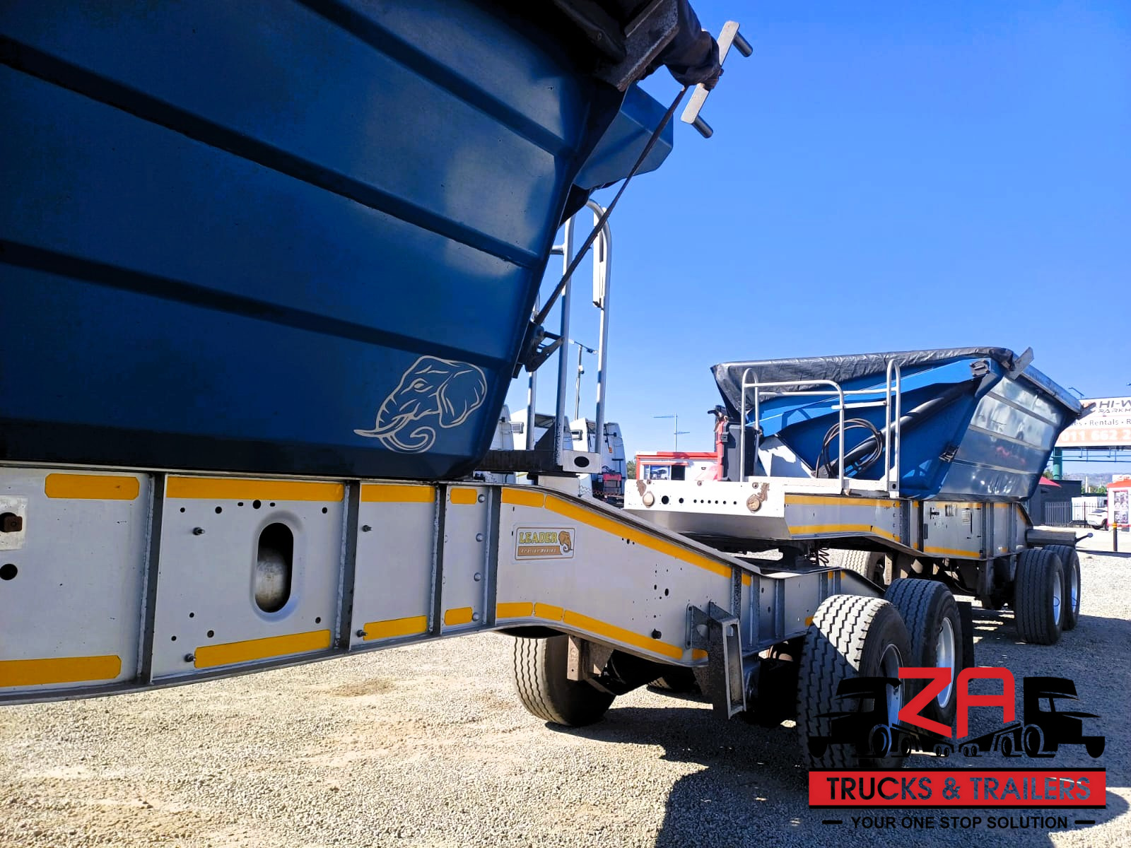 2021 LEADER 20 CUBE SIDE TIPPER TRAILER #53347